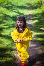 PU Splash Yellow Unlined Dungarees