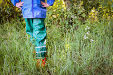 PU Splash Forest Green Unlined Dungarees