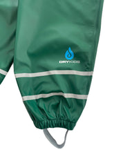 PU Splash Forest Green Unlined Dungarees