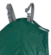 PU Splash Forest Green Unlined Dungarees