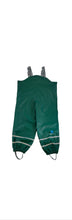 PU Splash Forest Green Unlined Dungarees