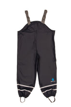 PU Splash Navy Unlined Dungarees