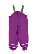 PU Splash Purple Unlined Dungarees