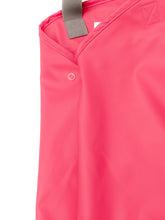 PU Splash Raspberry Pink Unlined Dungarees