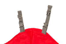 PU Splash Red Unlined Dungarees