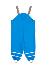 PU Splash Turquoise Unlined Dungarees