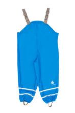 PU Splash Turquoise Unlined Dungarees