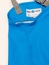 PU Splash Turquoise Unlined Dungarees