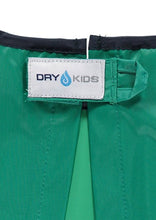 Paint Smock with front pocket in Green / Navy