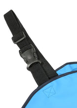 PU Splash Navy/Turquoise Jacket & Dungaree Set