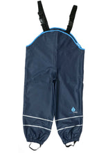 PU Splash Turquoise/Navy Jacket & Dungaree Set