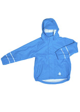 PU Splash Turquoise/Navy Jacket & Dungaree Set