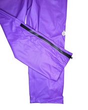 Adults Purple PU Splash Waterproof Bib & Brace