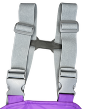 Adults Purple PU Splash Waterproof Bib & Brace