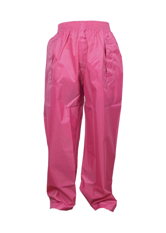 Pink rain pants on sale