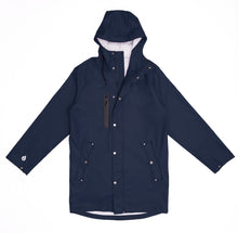 Adults Navy PU Splash Coat
