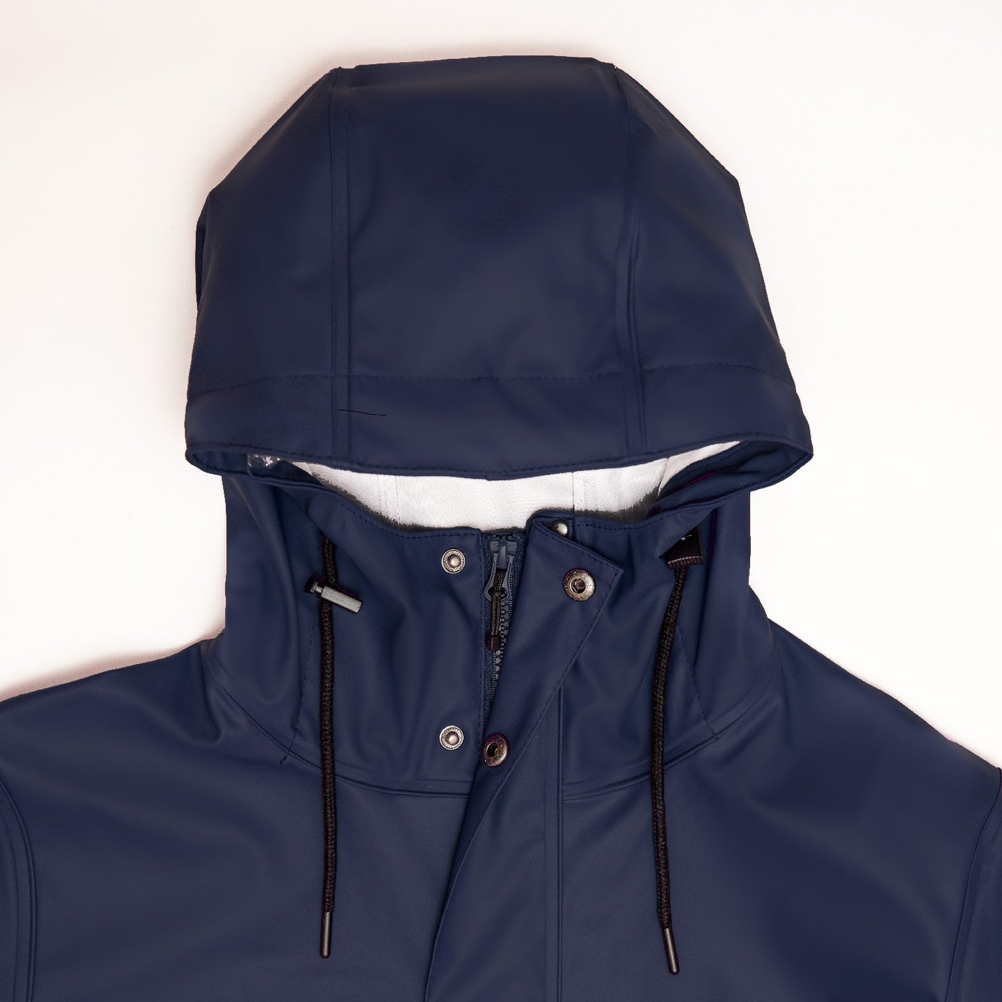 Adults Navy PU Splash Coat – Drykids
