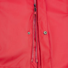Adults Red PU Splash Coat