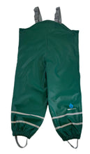 PU Splash Forest Green Unlined Dungarees