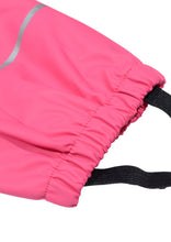 PU Splash Raspberry Pink Jacket & Dungaree Set