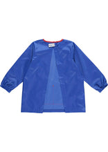 Paint Smock with front pocket in Royal / Red