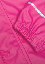 PU Splash Raspberry/Yellow Jacket & Dungaree Set