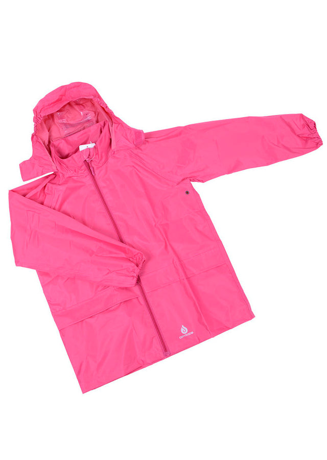 Original Raspberry Pink Waterproof Jacket Drykids