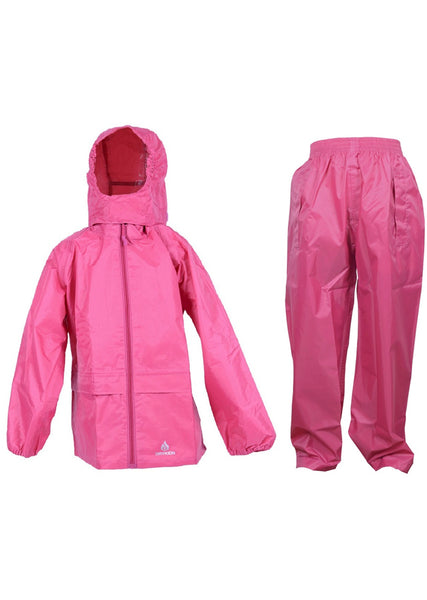 Original Raspberry Pink Jacket Trouser Set Drykids